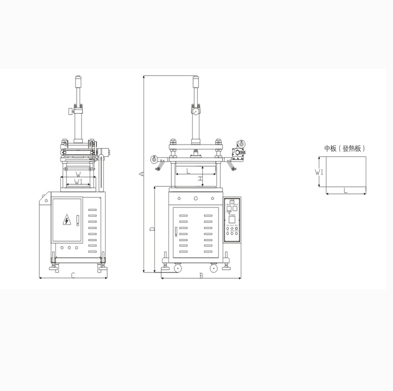 四（sì）柱油壓燙金機